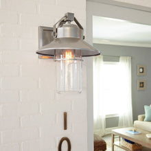 Load image into Gallery viewer, Boynton Outdoor Wall Light in Outside Area.
