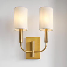 Load image into Gallery viewer, Brianna Double Bath Wall Light in Detail.
