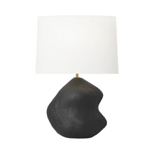 Load image into Gallery viewer, Broxton Table Lamp in Rough Black.
