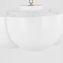 Load image into Gallery viewer, Cheverny Semi Flush Mount Ceiling Light in Detail.
