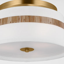 Load image into Gallery viewer, Cordtlandt Semi Flush Mount Ceiling Light in Detail.
