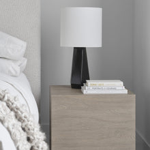 Load image into Gallery viewer, Moresby Table Lamp in bedroom.
