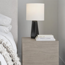 Load image into Gallery viewer, Moresby Table Lamp in bedroom.

