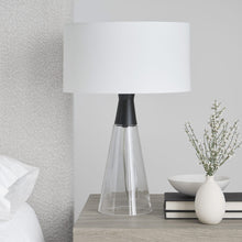 Load image into Gallery viewer, Pender Table Lamp in bedroom.
