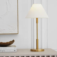 Load image into Gallery viewer, Porteau Table Lamp in living room.
