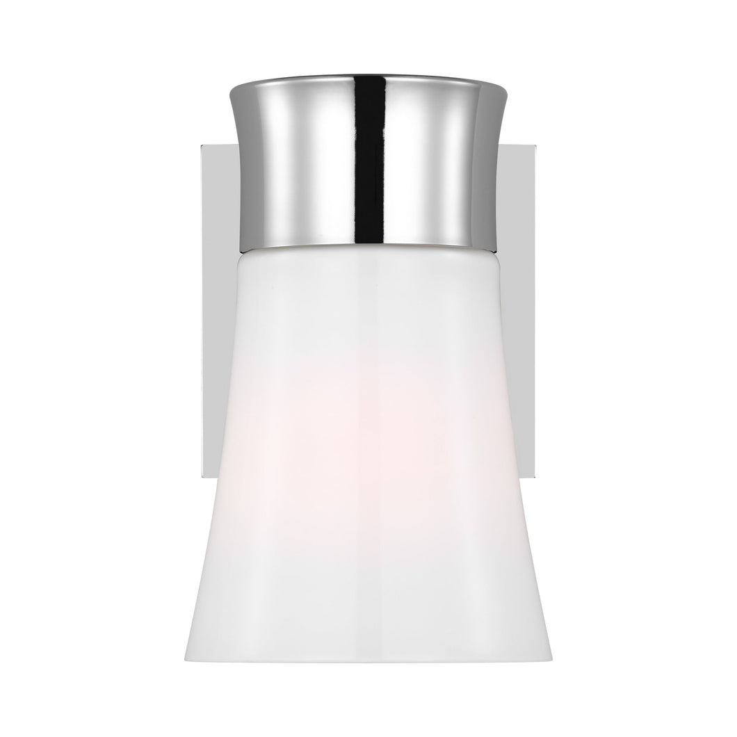Roy Bath Vanity Light in Chrome (1-Light).