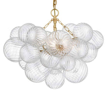 Load image into Gallery viewer, Talia Semi Flush Mount Ceiling Light in Detail.
