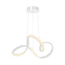 Load image into Gallery viewer, Vornado LED Chandelier in White (23-Inch).
