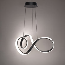 Load image into Gallery viewer, Vornado LED Chandelier in Black (23-Inch).

