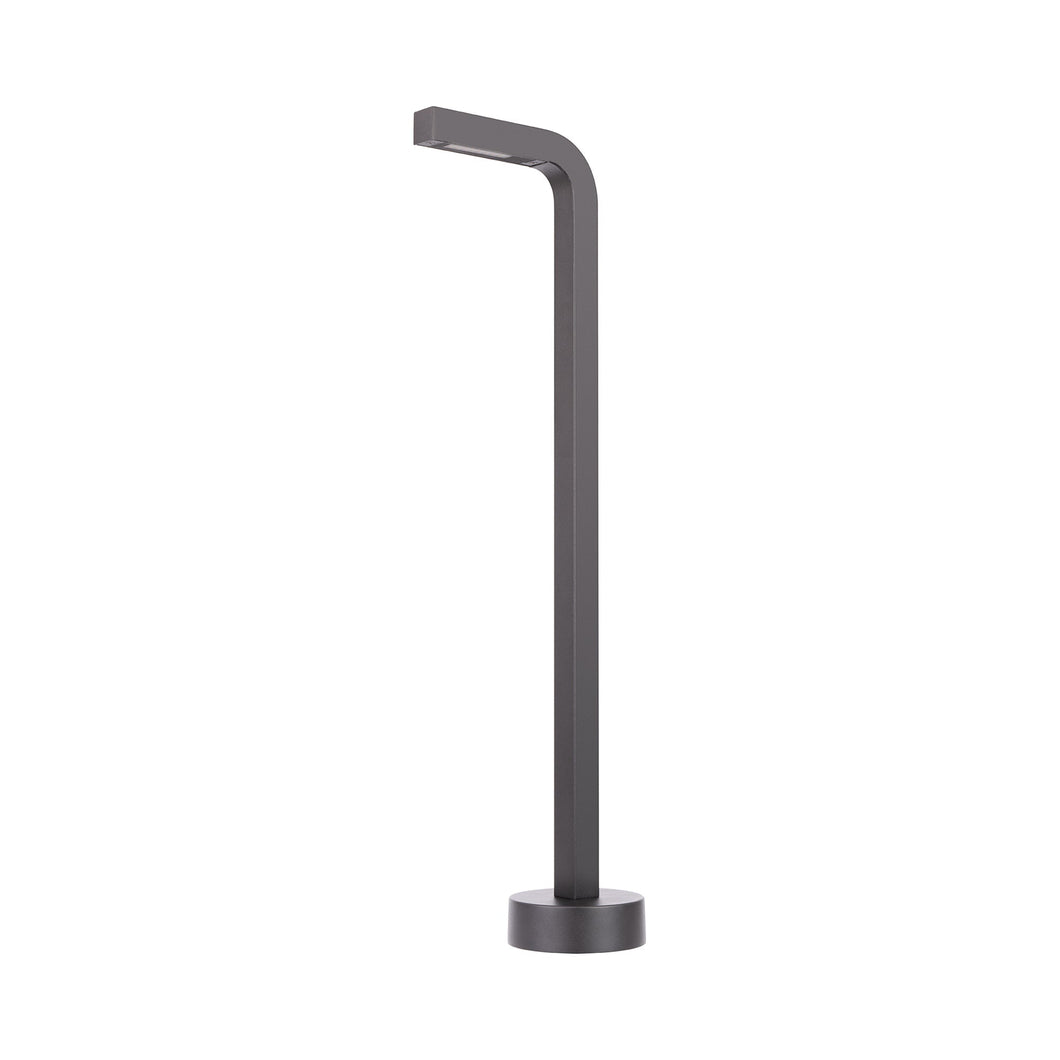ColorScaping LED Balance Path Light in Black on Aluminum.