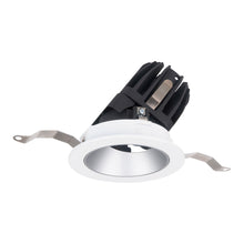 Load image into Gallery viewer, FQ 2&quot; Shallow Round Adjustable LED Recessed Light in Haze/White (Adjustable Trim).
