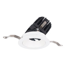 Load image into Gallery viewer, FQ 2&quot; Shallow Round Adjustable LED Recessed Light in White (Adjustable Trim).
