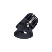 Load image into Gallery viewer, FQ 2&quot; Shallow Round Adjustable LED Recessed Light in Black (Adjustable Trimlessless).
