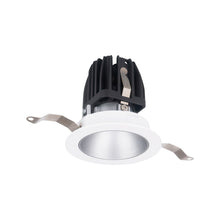 Load image into Gallery viewer, FQ 2&quot; Shallow Round Adjustable LED Recessed Light in Haze/White (Downlight Trim).

