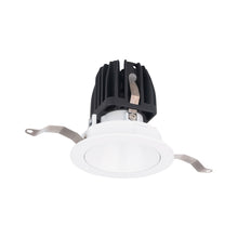 Load image into Gallery viewer, FQ 2&quot; Shallow Round Adjustable LED Recessed Light in White (Downlight Trim).
