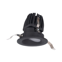 Load image into Gallery viewer, FQ 2&quot; Shallow Round Wall Wash LED Recessed Light in Black (Wall Wash Trim).
