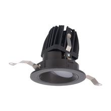 Load image into Gallery viewer, FQ 2&quot; Shallow Round Wall Wash LED Recessed Light in Dark Bronze (Wall Wash Trim).
