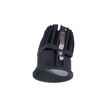 Load image into Gallery viewer, FQ 2&quot; Shallow Round Wall Wash LED Recessed Light in Black (Wall Wash Trimless).
