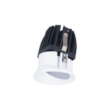 Load image into Gallery viewer, FQ 2&quot; Shallow Round Wall Wash LED Recessed Light in White (Wall Wash Trimless).
