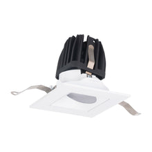 Load image into Gallery viewer, FQ 2&quot; Shallow Square Wall Wash LED Recessed Light in White (Wall Wash Trim).
