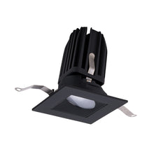 Load image into Gallery viewer, FQ 2" Square Wall Wash LED Recessed Light in Black (Wall Wash Trim).
