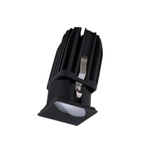 Load image into Gallery viewer, FQ 2" Square Wall Wash LED Recessed Light in Black (Wall Wash Trimless).
