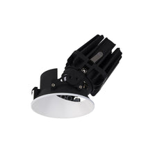 Load image into Gallery viewer, FQ 4&quot; Round Adjustable LED Recessed Light in White (Adjustable Trimless).
