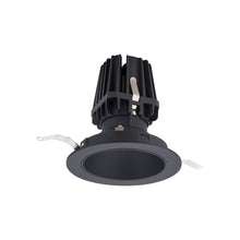 Load image into Gallery viewer, FQ 4&quot; Round Wall Wash LED Recessed Light in Black (Downlight Trim).
