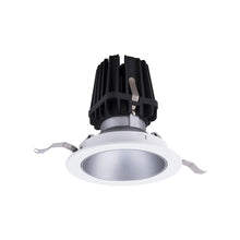 Load image into Gallery viewer, FQ 4&quot; Round Wall Wash LED Recessed Light in Haze/White (Downlight Trim).
