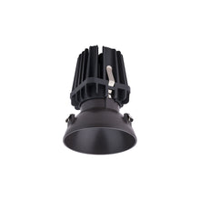 Load image into Gallery viewer, FQ 4&quot; Round Wall Wash LED Recessed Light in Black (Downlight Trimless).
