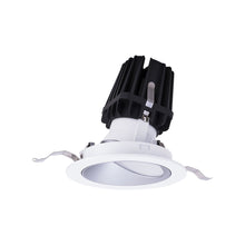 Load image into Gallery viewer, FQ 4&quot; Round Wall Wash LED Recessed Light in Haze/White (Wall Wash Trim).
