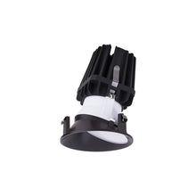 Load image into Gallery viewer, FQ 4&quot; Round Wall Wash LED Recessed Light in Dark Bronze (Wall Wash Trimless).
