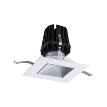 Load image into Gallery viewer, FQ 4&quot; Square Downlight LED Recessed Light in Haze/White (Downlight Trim).
