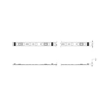 Load image into Gallery viewer, InvisiLED RGBWW Tape Light - line drawing.
