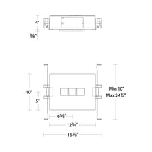 Load image into Gallery viewer, Multi Stealth New Construction Housing - line drawing.
