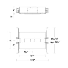 Load image into Gallery viewer, Multi Stealth New Construction Housing - line drawing.
