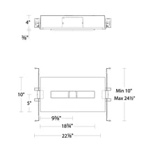Load image into Gallery viewer, Multi Stealth New Construction Housing - line drawing.
