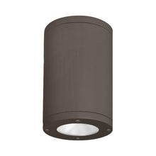 Load image into Gallery viewer, Tube Architectural LED Flush Mount Ceiling Light in Bronze.

