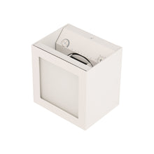 Load image into Gallery viewer, Window Indoor/Outdoor LED Wall Light in White (Small/20W).
