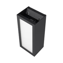 Load image into Gallery viewer, Window Indoor/Outdoor LED Wall Light in Black (Large/20W).
