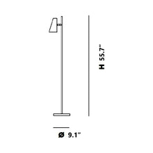 Load image into Gallery viewer, Cono Floor Lamp - line drawing.
