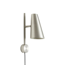 Load image into Gallery viewer, Cono Wall Light in Satin.
