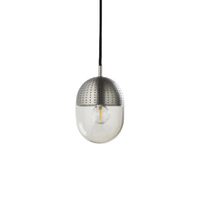 Load image into Gallery viewer, Dot Pendant Light in Satin Plated Metak (Medium).
