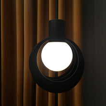 Load image into Gallery viewer, Lunar Pendant Light in Detail.
