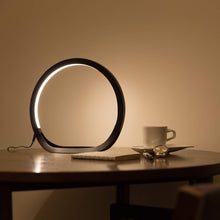 Load image into Gallery viewer, Hoop LED Table Lamp in Detail.
