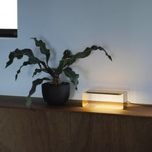 Load image into Gallery viewer, Lightshelf LED Table Lamp in living room.
