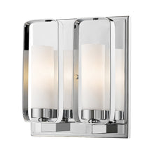 Load image into Gallery viewer, Aideen Wall Light in Chrome (2-Light).
