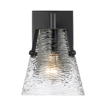 Load image into Gallery viewer, Analia Wall Light in Matte Black.
