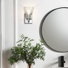Load image into Gallery viewer, Analia Wall Light in bathroom.
