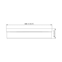 Load image into Gallery viewer, Anders LED Flush Mount Ceiling Light - line drawing.
